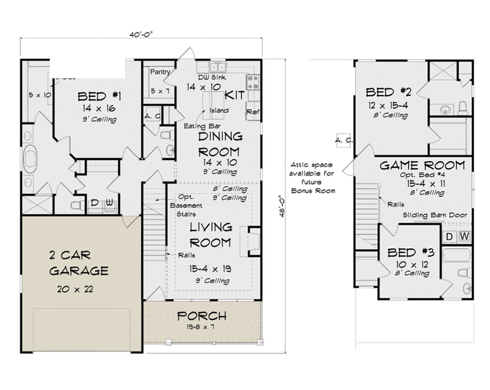 The Peony  |  Rising Tide Homes  |  Stewart Landing on Lake Murray