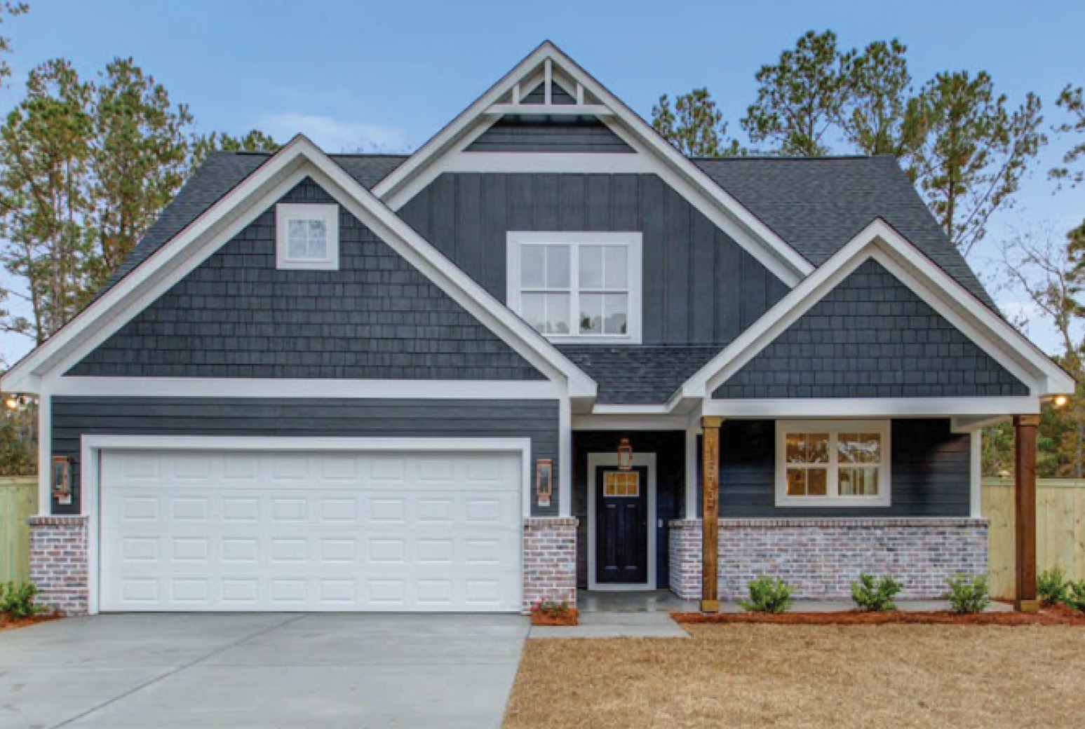 Rising Tide Homes: The Cottage - 3 BR  2.5 BA  |  2,253 SF TWO-STORY W/ 2 CAR GARAGE