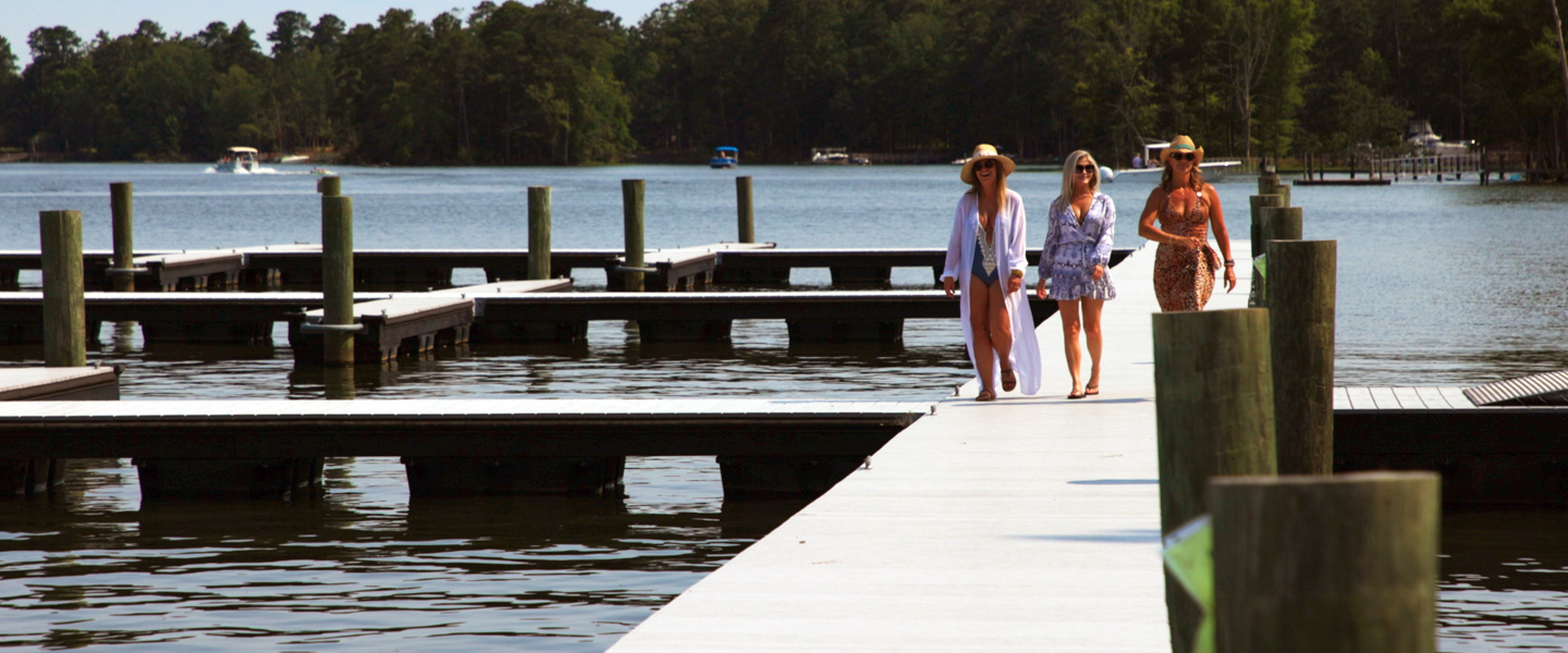 Boat Slips in Stewart Landing's Private 110Slip Marina